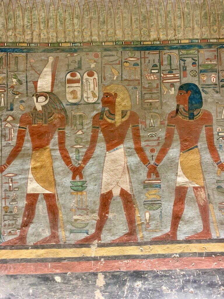 Kongernes Dal vægmaleri egypten