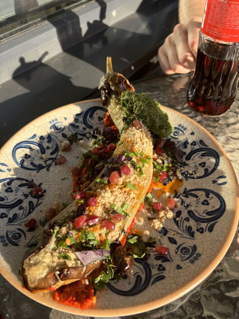 Aubergine i Georgien