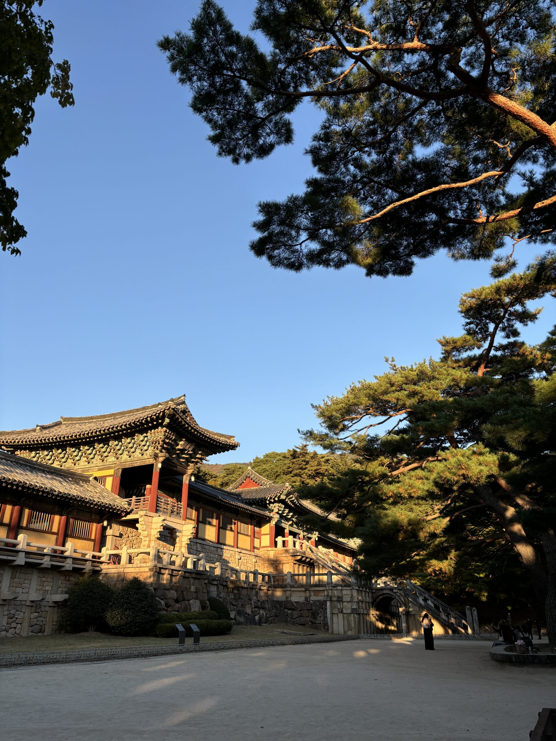 Bulguksa Temple Sydkorea 