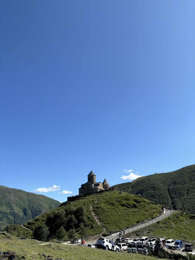Gergeti Treenighedskirke Kazbegi Georgien