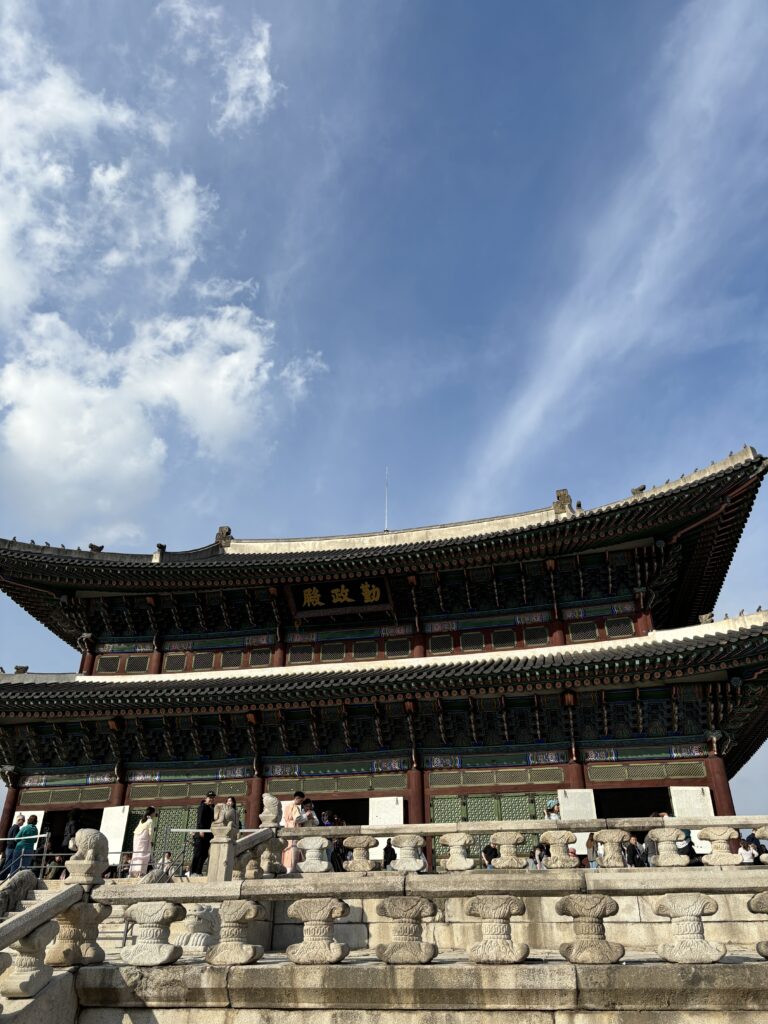 Gyeongbok-paladset Sydkorea