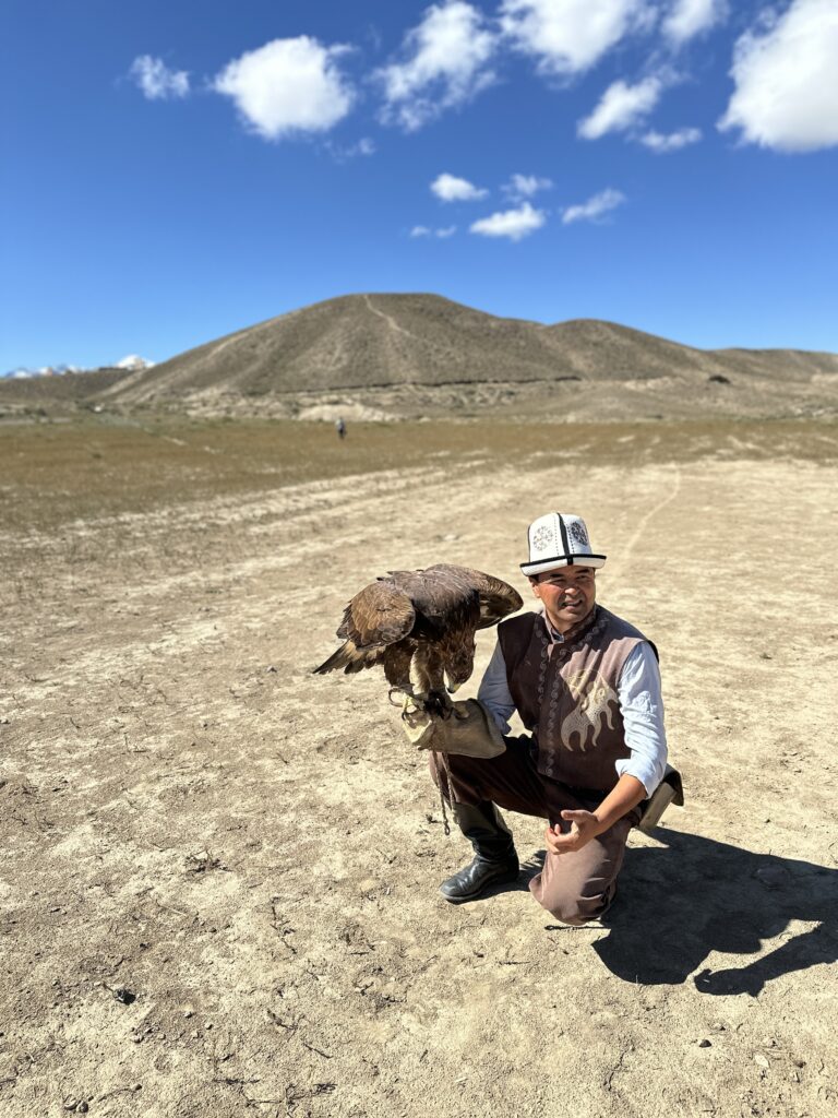 Ørnejæger, Kirgisistan