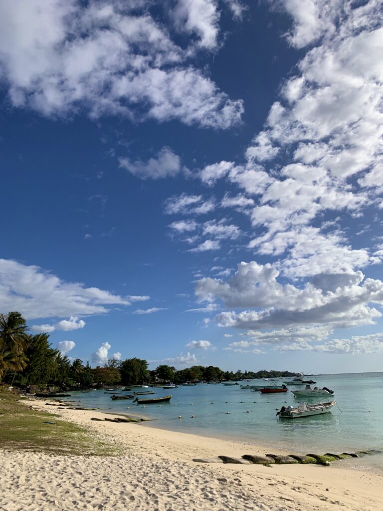 Strand på Mauritius